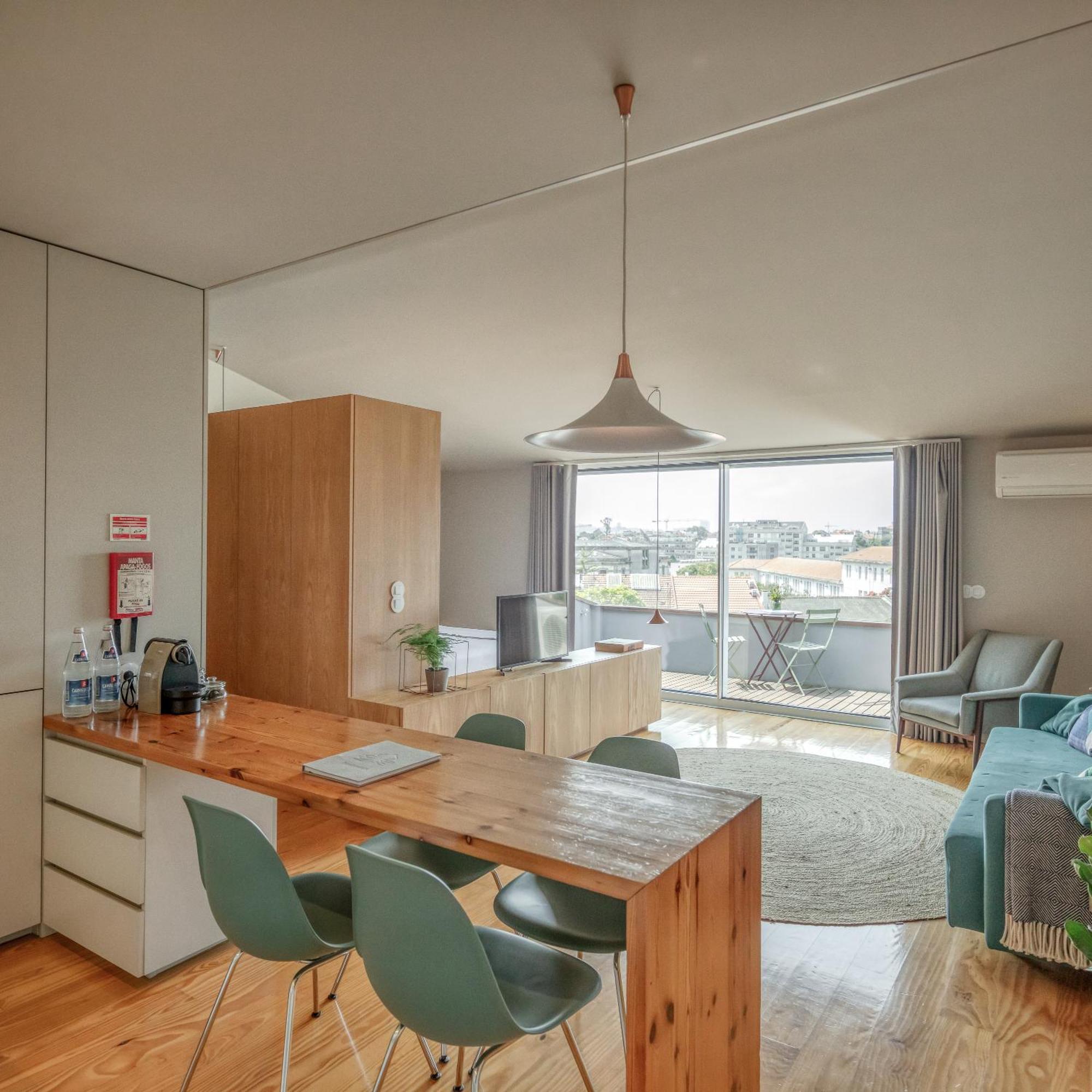 Baumhaus Serviced Living - Art & Design Apartments OOporto Rum bild