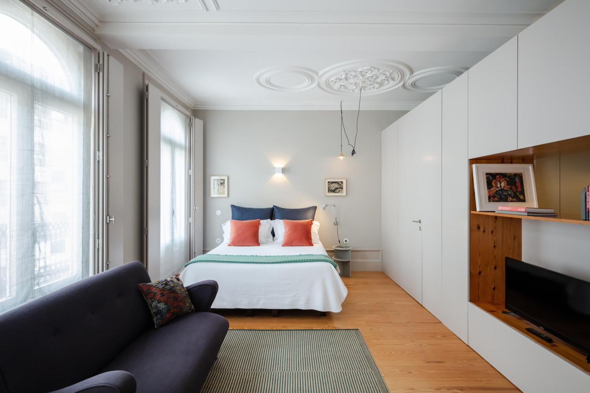 Baumhaus Serviced Living - Art & Design Apartments OOporto Rum bild